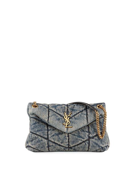 ysl purse small|ysl denim bag small.